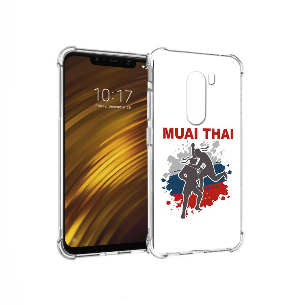 

Чехол MyPads Tocco для Xiaomi Pocophone F1 Муайтай (PT116503.308.123), Прозрачный, Tocco