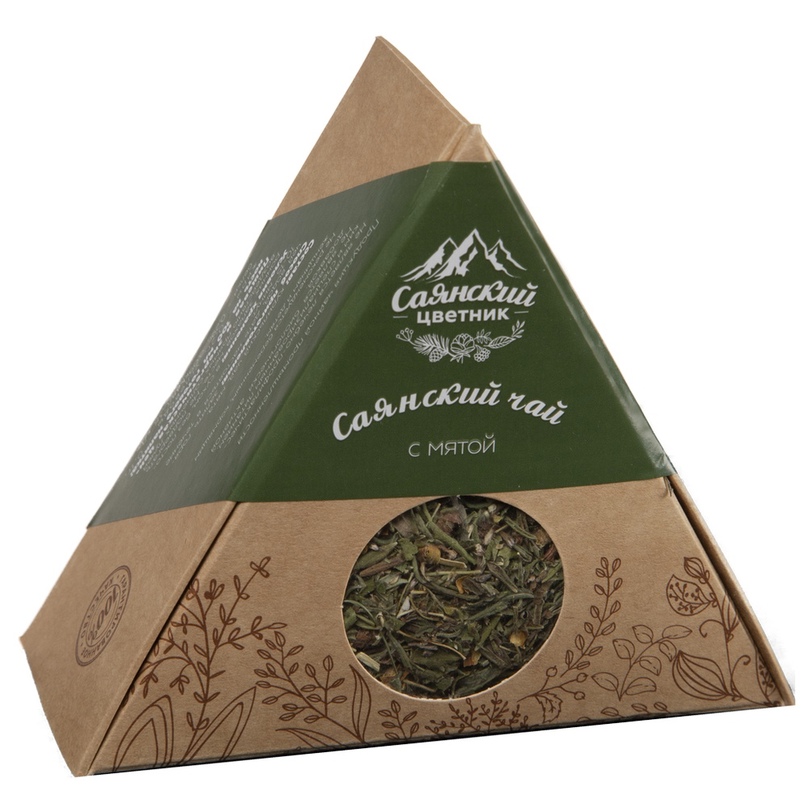 

Саянский чай Саянский цветник с мятой 20 г, Саянский мята