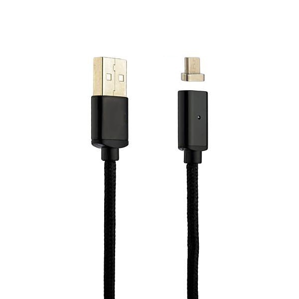 Кабель AVS micro USB - USB 1 м, черный