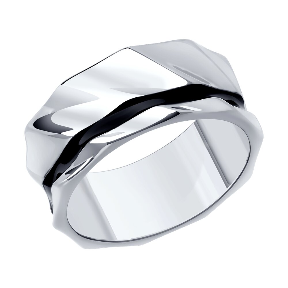Кольцо из серебра р. 22 Diamant 94-110-02640-1, эмаль
