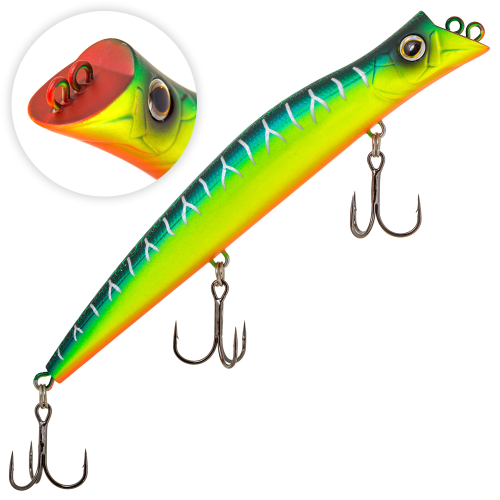 

Воблер Strike Pro Darter-r Queen 130 A223S-RP Pearl Mat Tiger, Разноцветный, Strike Pro Darter-r Queen 130 A223S-RP Pearl Mat Tiger