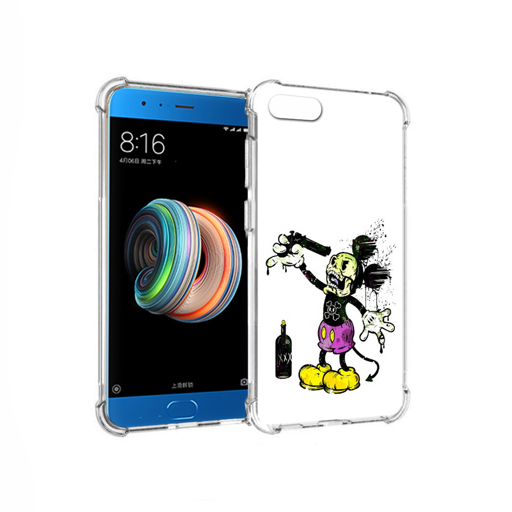 

Чехол MyPads Tocco для Xiaomi Mi Note 3 Драг Микки (PT99401.307.73), Прозрачный, Tocco