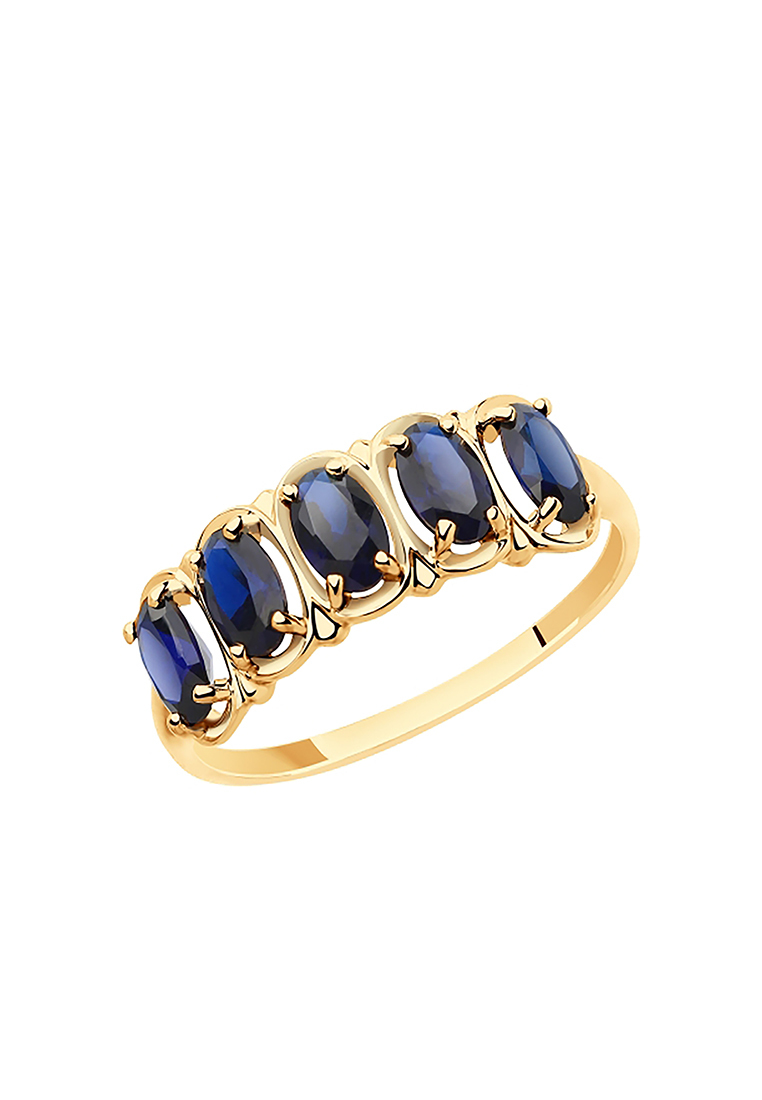 

Кольцо из красного золота с корундом р. , SOKOLOV 715444, 715444_k