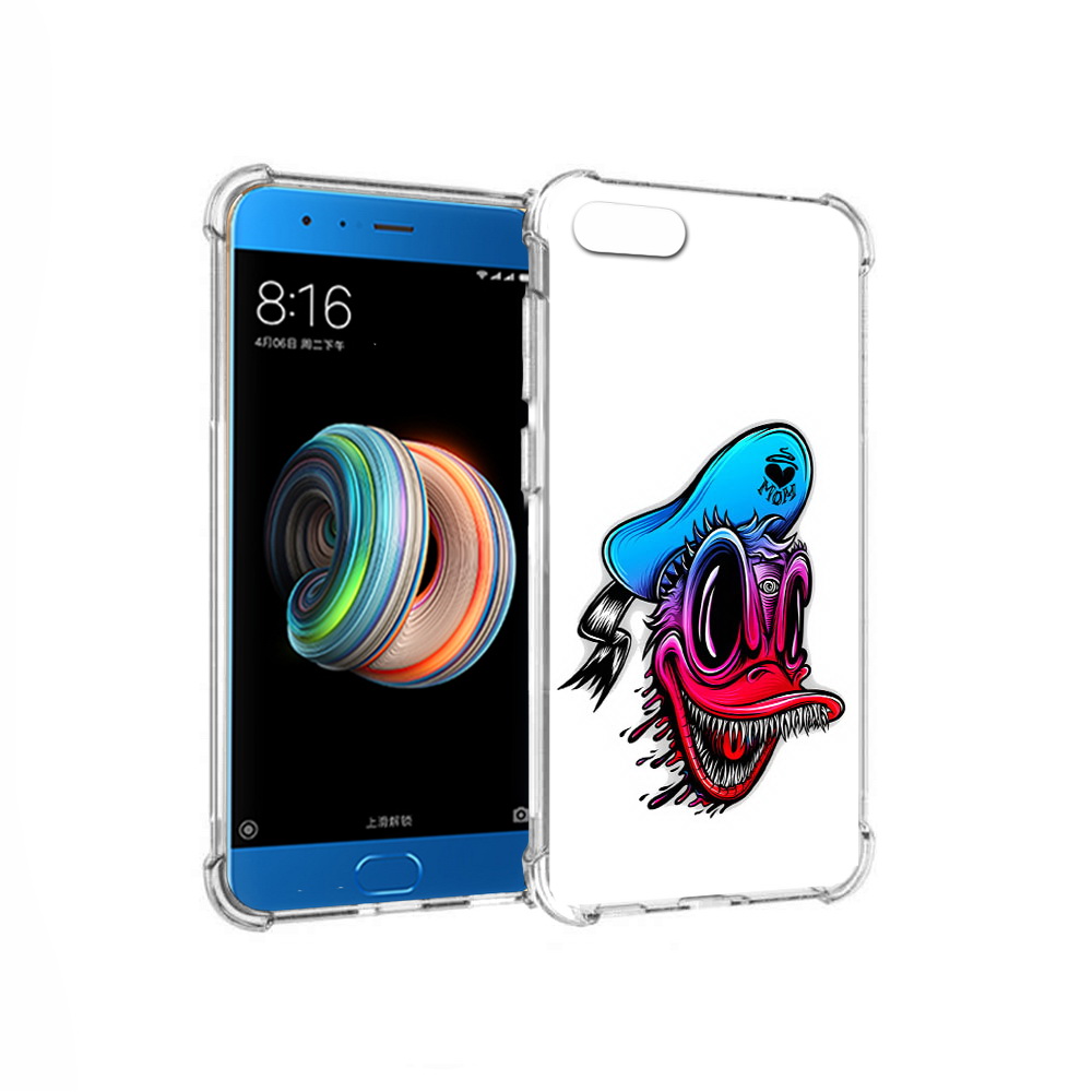 

Чехол MyPads Tocco для Xiaomi Mi Note 3 Дональд (PT99401.307.71), Прозрачный, Tocco