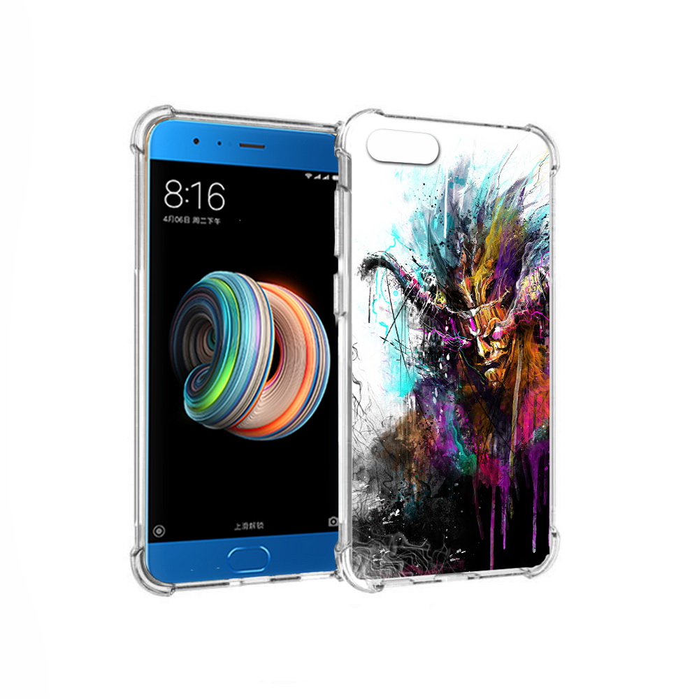 

Чехол MyPads Tocco для Xiaomi Mi Note 3 яркий дьявол (PT99401.307.709), Прозрачный, Tocco