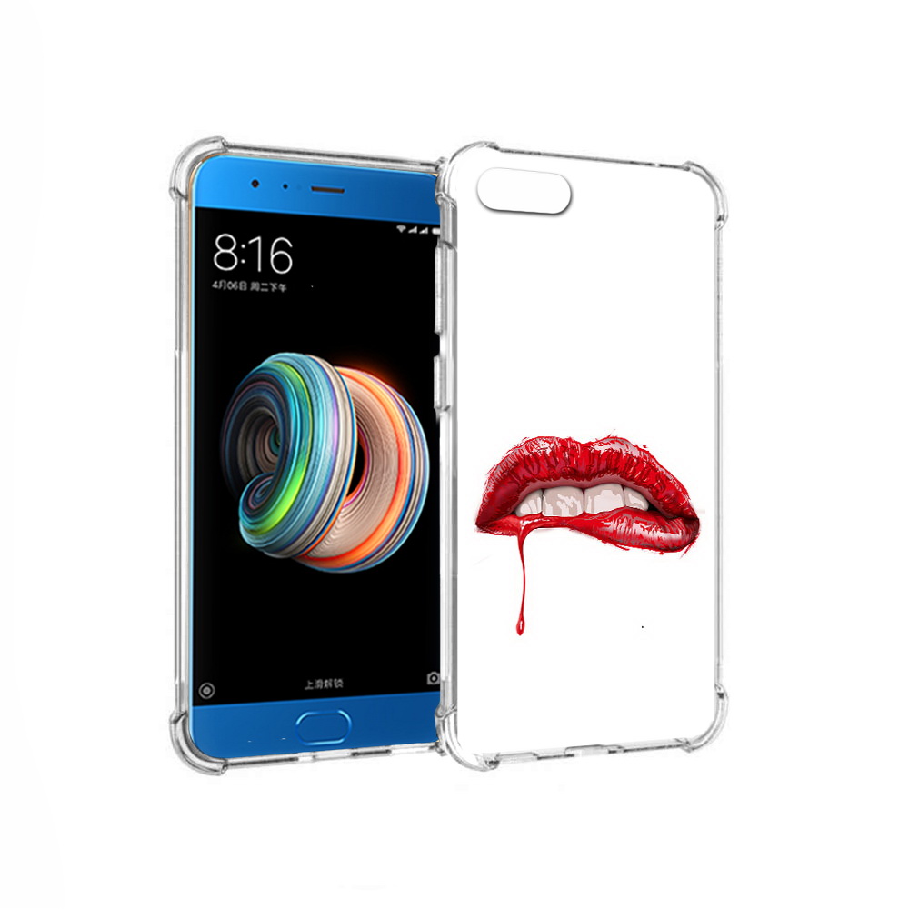 

Чехол MyPads Tocco для Xiaomi Mi Note 3 яркие красные губы (PT99401.307.706), Прозрачный, Tocco