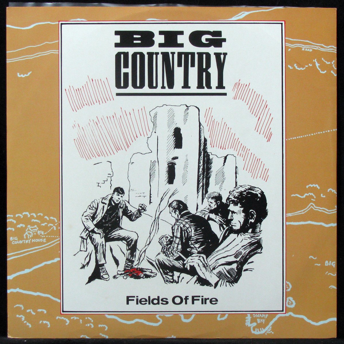 

LP Big Country - Fields Of Fire (maxi) Phonogram (309706)