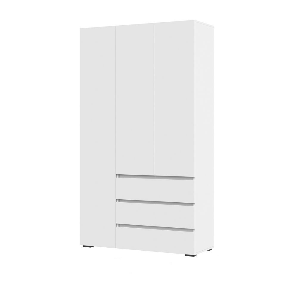 

Шкаф Стендмебель Хелен ШК 06 трехстворчатый Белый 120x46x208, Хелен-шк-06
