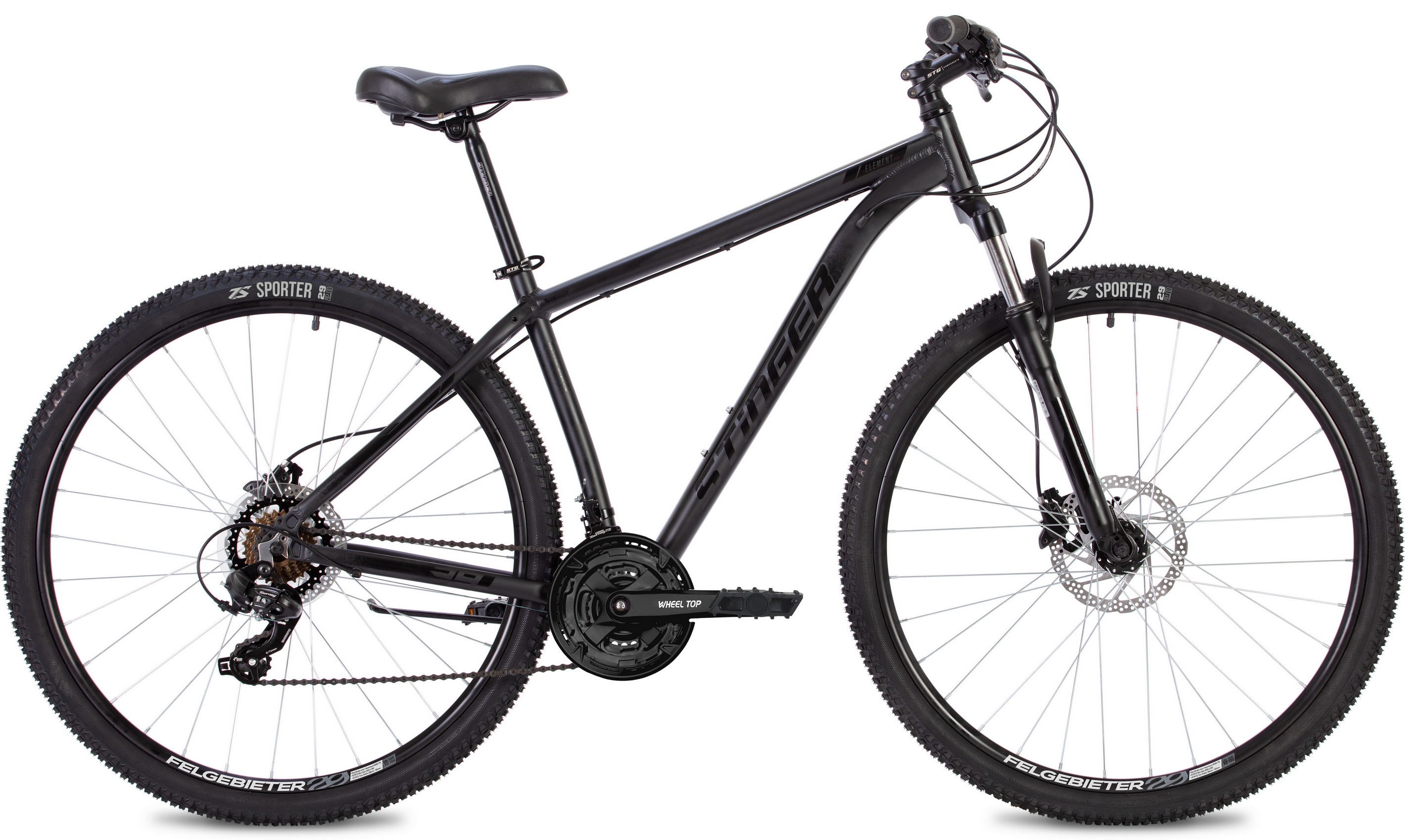 Велосипед Stinger Element Pro 29 2021 Черный (Дюйм:20)