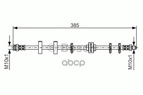 

BOSCH Шланг тормозной BOSCH 1987476438