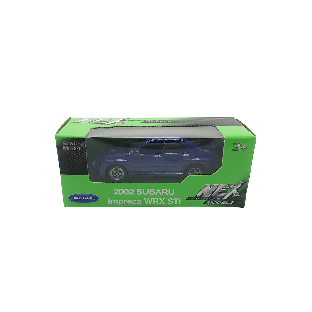 

Машинка Welly 2002 Subaru Impreza WRX STi синий набор 22A 52020-36WD 22A, Subaru Impreza WRX STi 52020-36WD(22A)