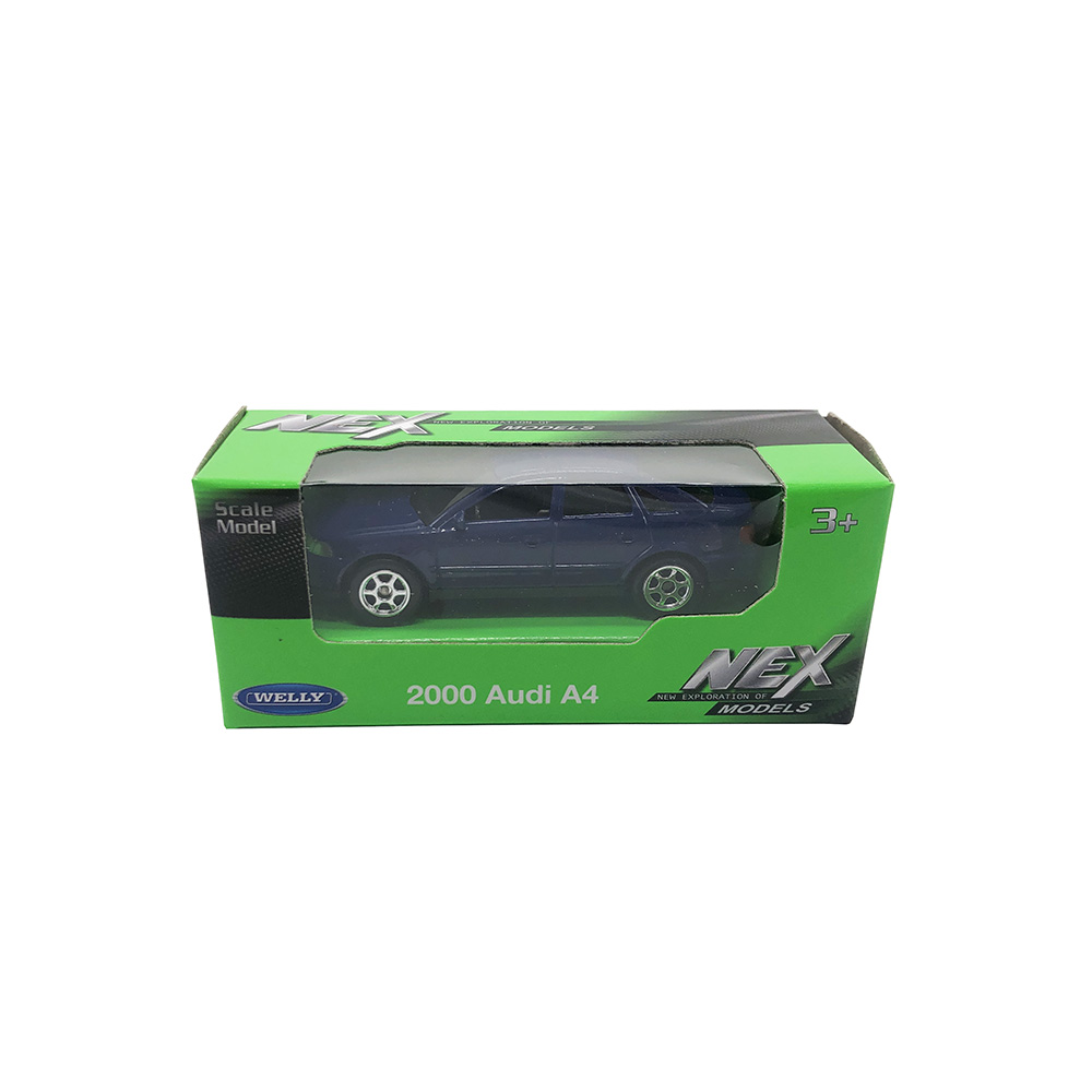

Машинка Welly 2000 Audi A4 синий набор 22A 52020-36WD 22A, Audi A4 52020-36WD(22A)