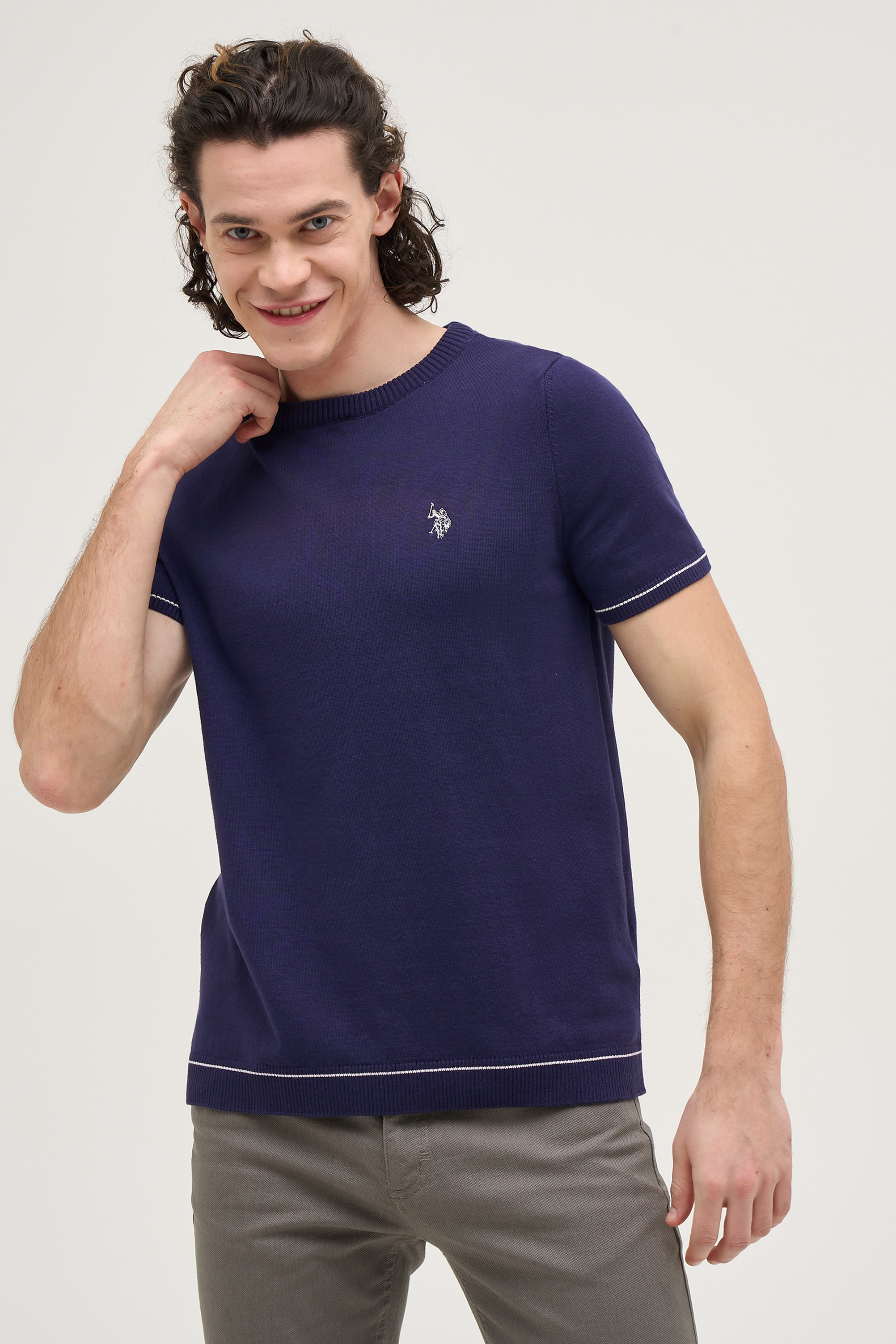 

Джемпер мужской US Polo Assn G081SZ0TK0FORLA-R синий 2XL, G081SZ0TK0FORLA-R