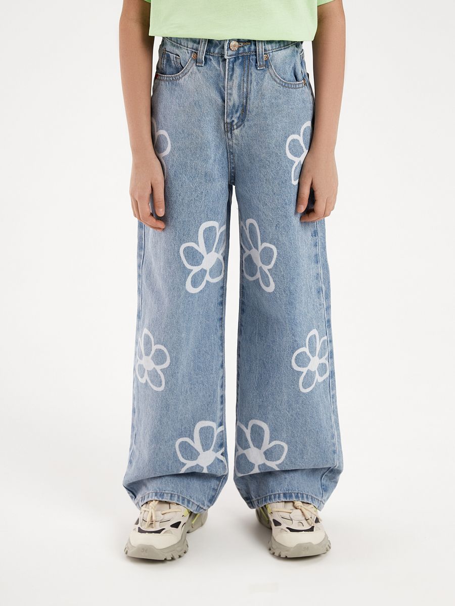 Джинсы детские Orby 102530_OLG, голубой, 134