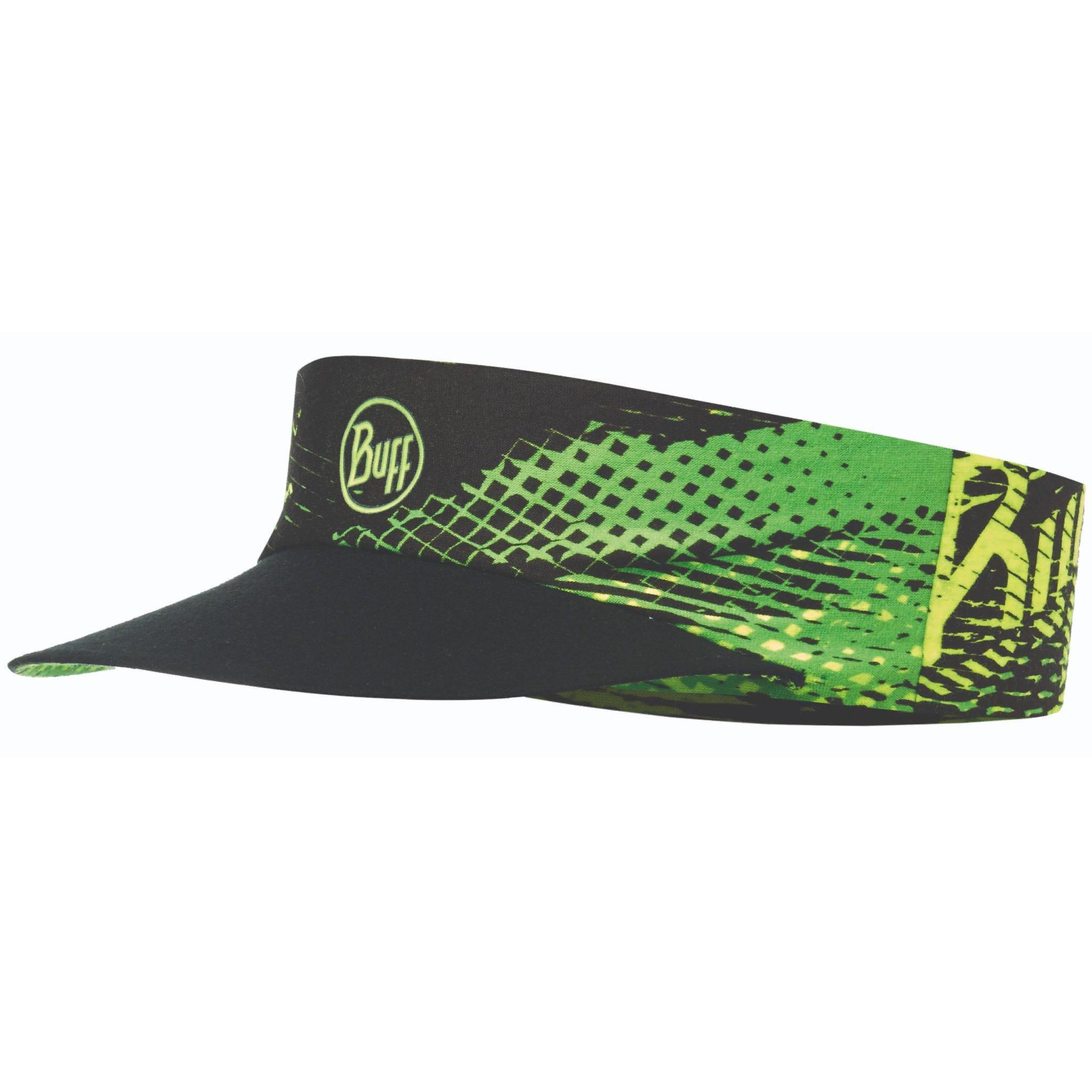 фото Козырек унисекс buff pack run visor r-flash logo yellow fluor, one size