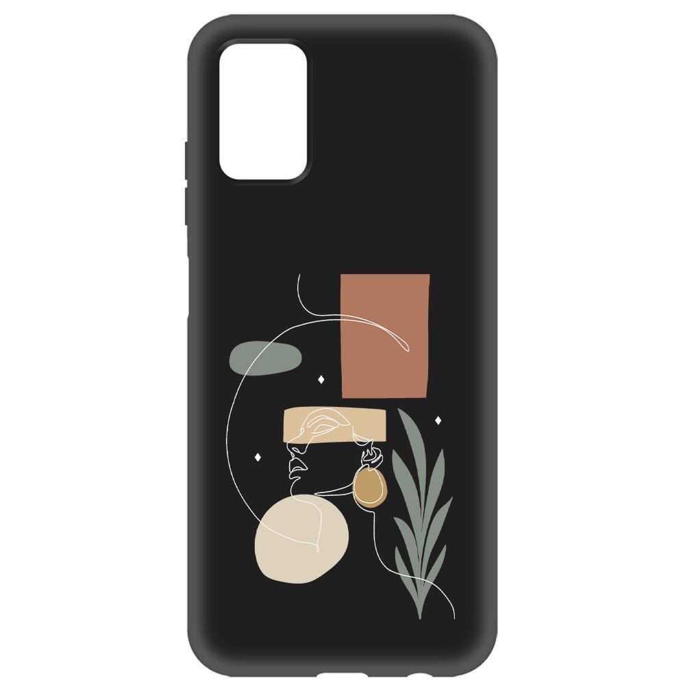 

Чехол-накладка Krutoff Soft Case Элегантность для Samsung Galaxy A03s (A037) черный