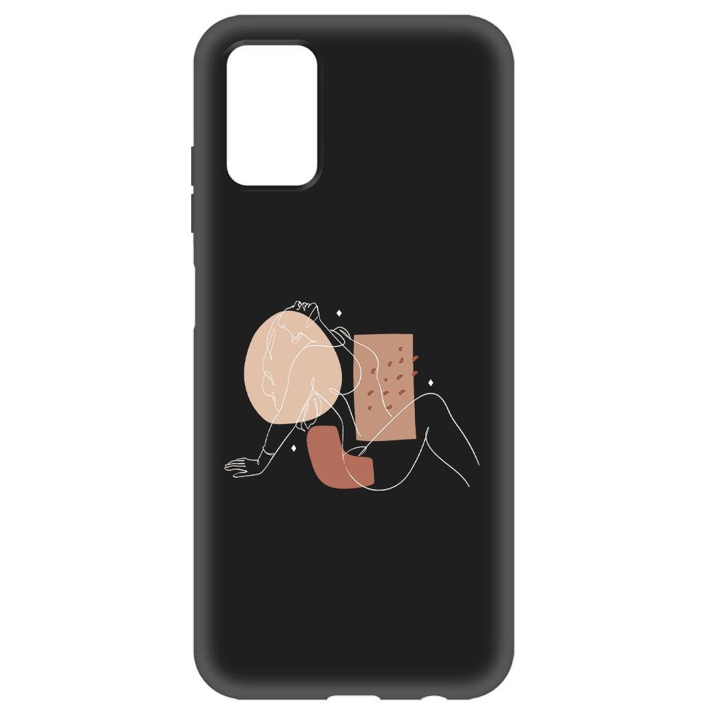 

Чехол-накладка Krutoff Soft Case Чувственность для Samsung Galaxy A03s (A037) черный