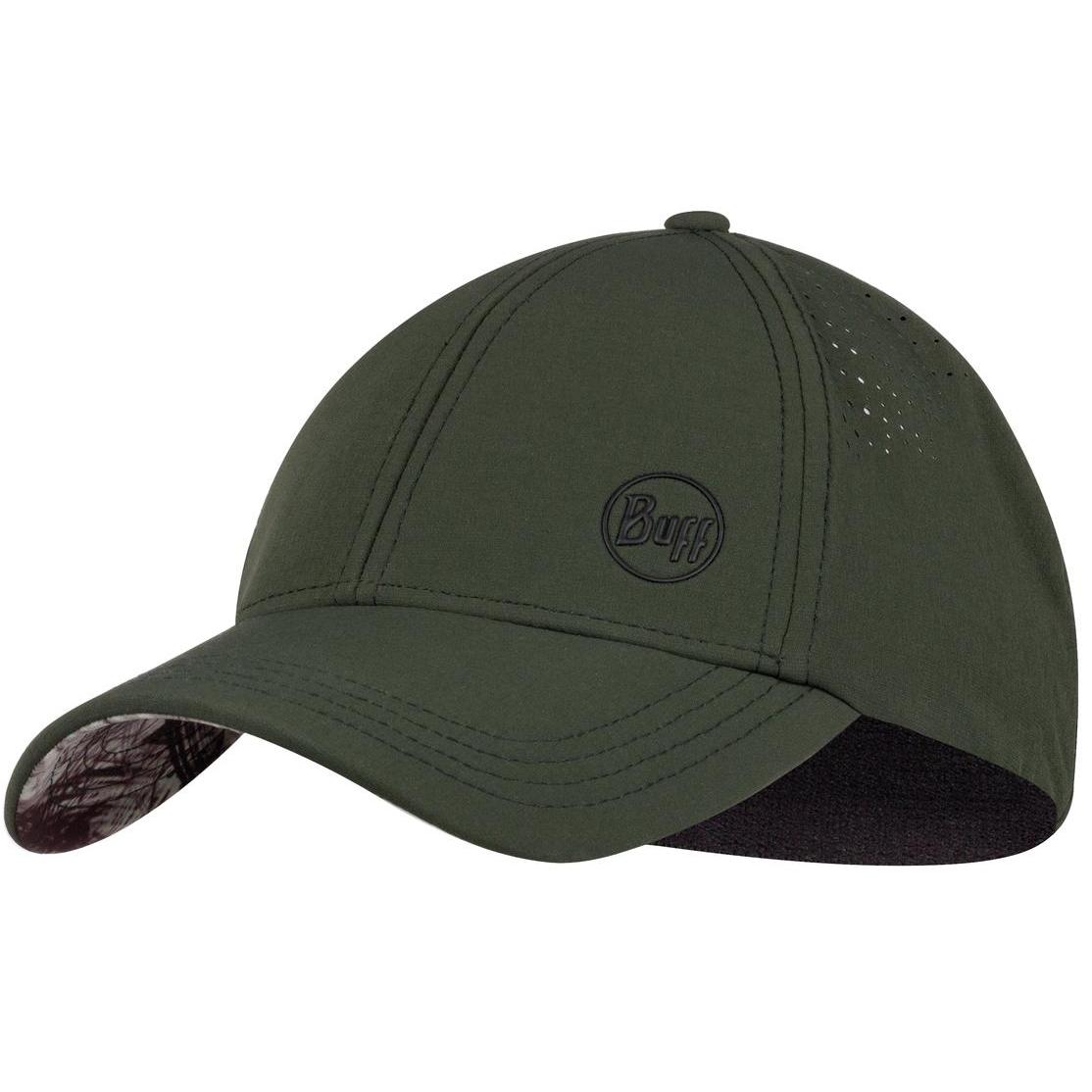 фото Бейсболка buff trek cap, one size, moss green