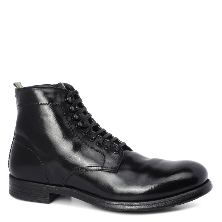 фото Мужские ботинки officine creative chronicle/018 черный р.43,5 eu