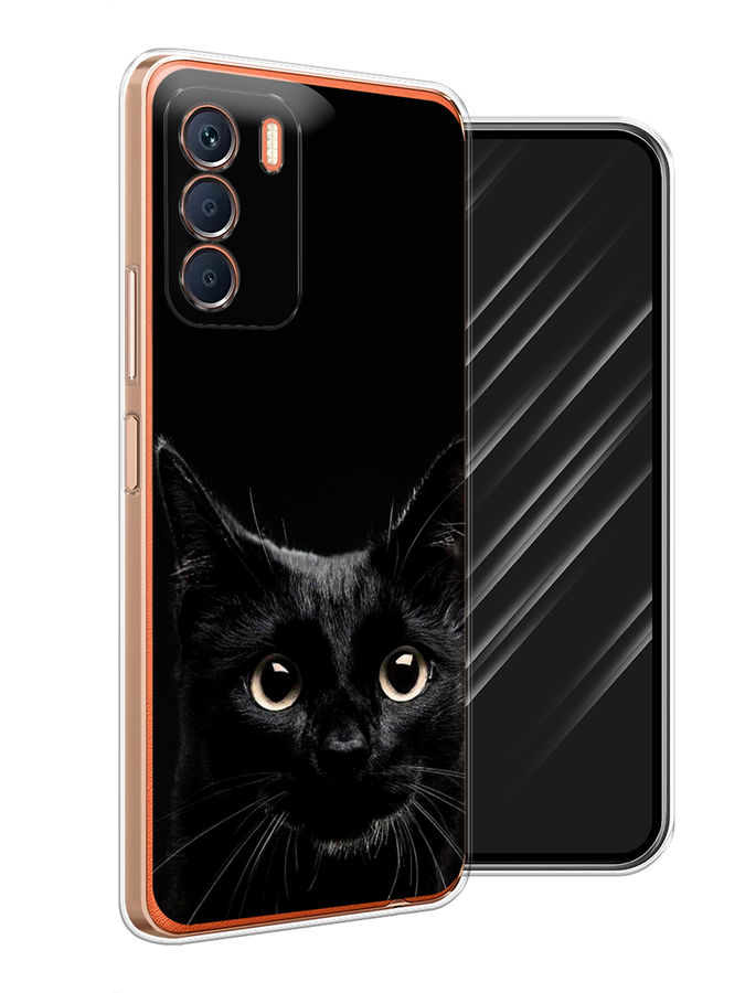 

Чехол Awog на Infinix Zero 5G 2023 "Добрый кот", Черный, 3104450-1