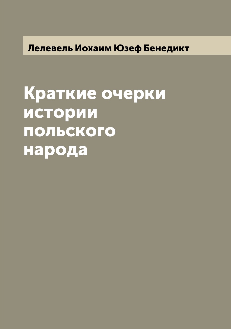 

Краткие очерки истории польского народа