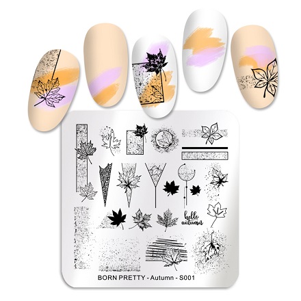 

Пластина для стемпинга Born Pretty, Autumn №001