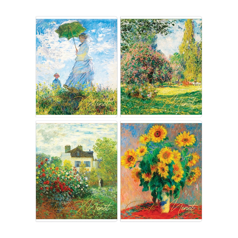 

Тетрадь общая в клетку ArtSpace Живопись Claude Monet, 48 л., 1 шт.