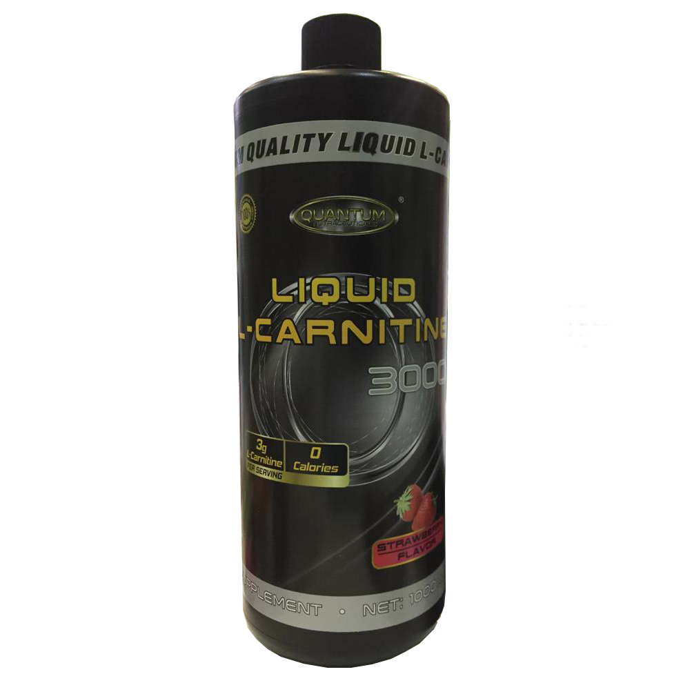 фото L-carnitine quantum nutraceuticals l-carnitine liquid - 1000 мл, клубника