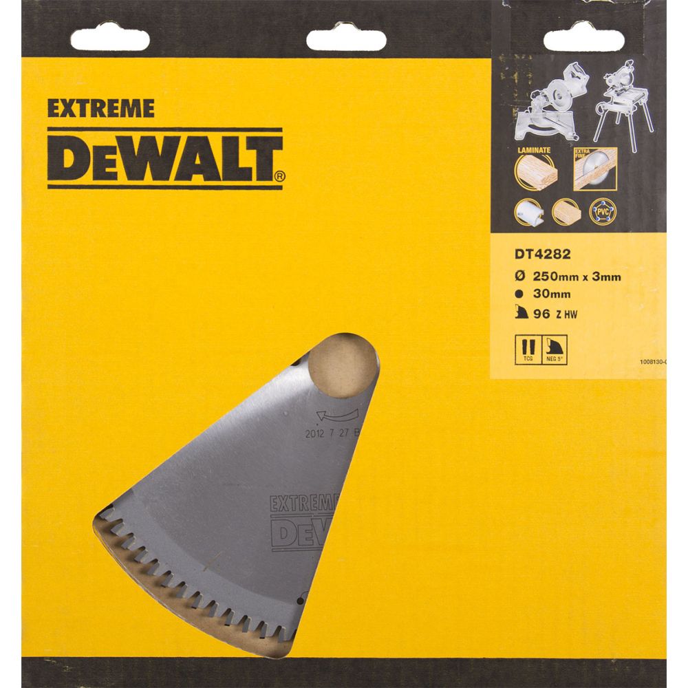 

Пильный диск DEWALT EXTREME WORKSHOP DT4282-QZ, 250/30 мм.