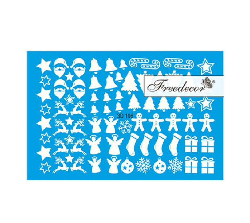 

Набор, Freedecor, 3D-слайдер №106w, 3 шт., Белый