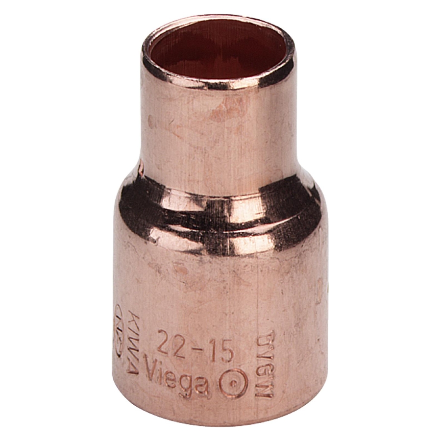 Муфта редукционная Viega медь 35х28 мм муфта viega вв 1 1 2 бронза rx равнопроходная 267766