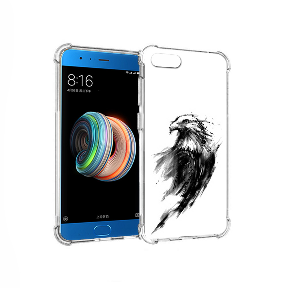 

Чехол MyPads Tocco для Xiaomi Mi Note 3 чб птица (PT99401.307.670), Прозрачный, Tocco