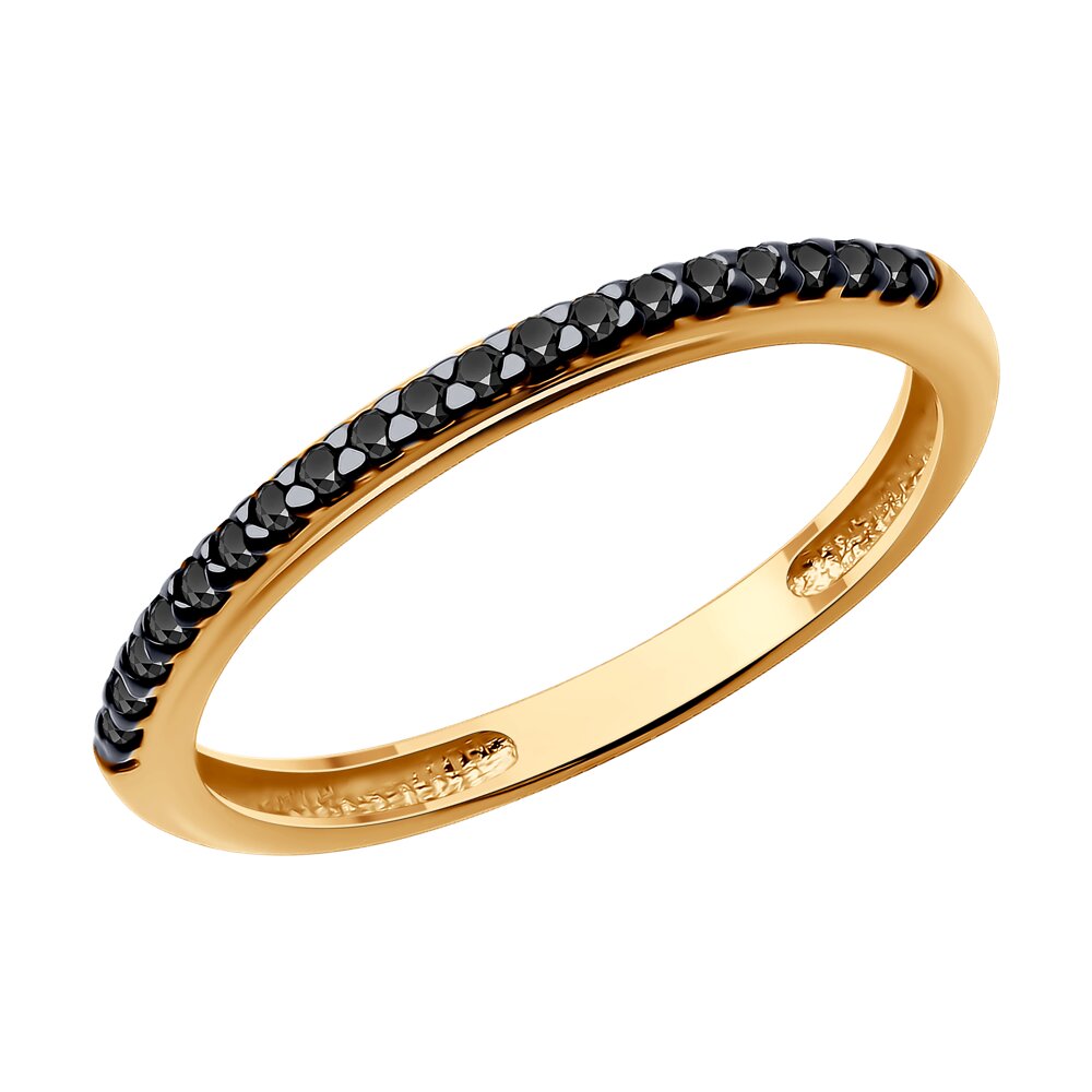 

Кольцо из серебра р.  Diamant 93-110-02077-1, фианит, 93-110-02077-1