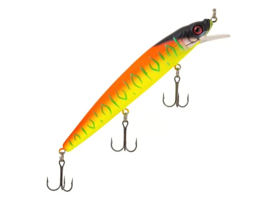 Воблер Strike Pro Alpha Minnow 115 A242S Sunrise Mat Tiger