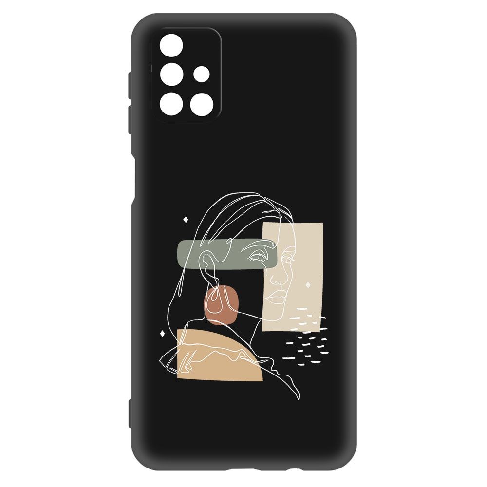 

Чехол-накладка Krutoff Soft Case Уверенность для Samsung Galaxy M51 (M515) черный