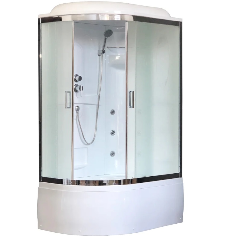 

Душевая кабина Royal Bath RB 8120BK2-M-CH (матовое) правая