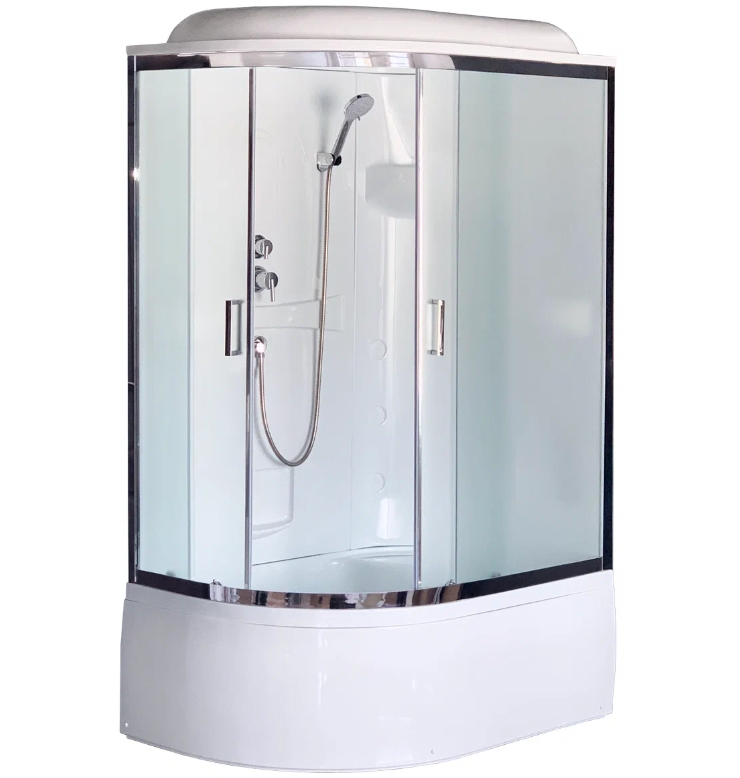 

Душевая кабина Royal Bath RB 8120BK1-M-CH (матовое) правая