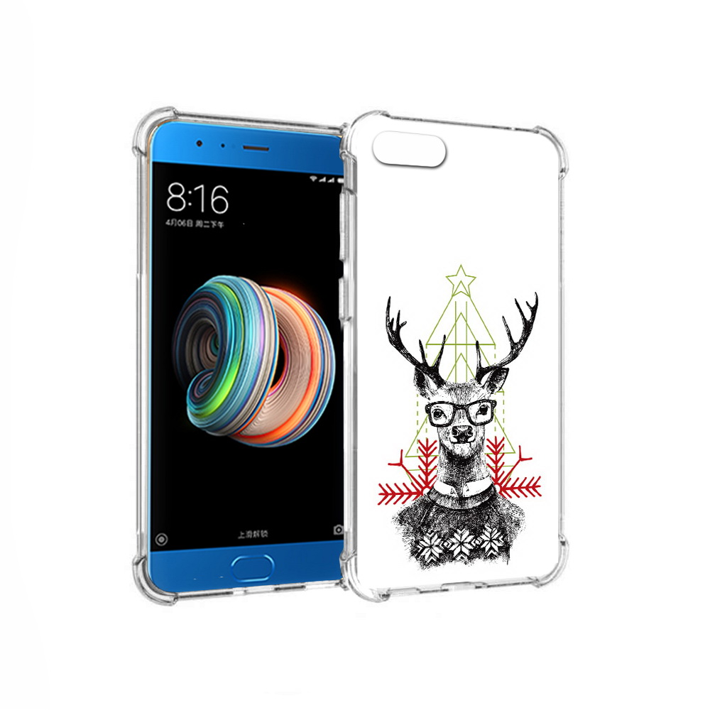 

Чехол MyPads Tocco для Xiaomi Mi Note 3 умный олень (PT99401.307.652), Прозрачный, Tocco