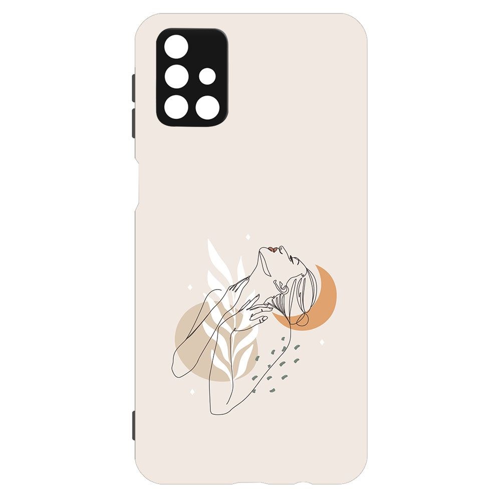 

Чехол-накладка Krutoff Soft Case Женственность для Samsung Galaxy M51 (M515) черный