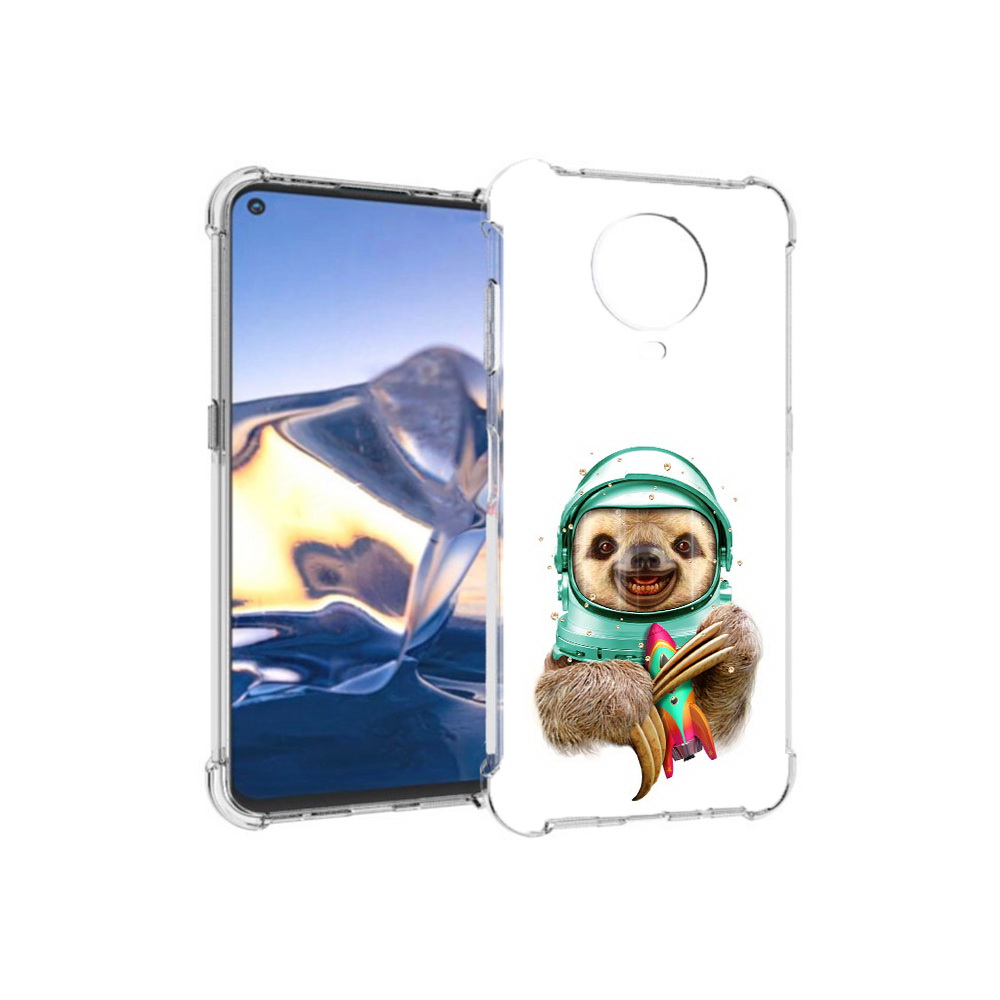 

Чехол MyPads Tocco для Nokia G10 Ленивец астронавт (PT171673.98.104), Tocco