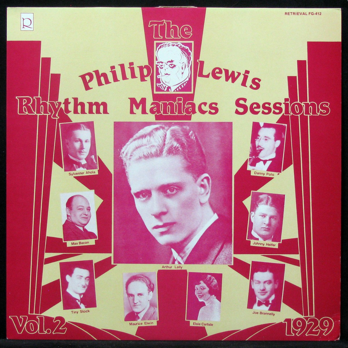 LP Philip Lewis - Philip Lewis Rhythm Maniacs Volume 2. 1929 Retrieval (309582)