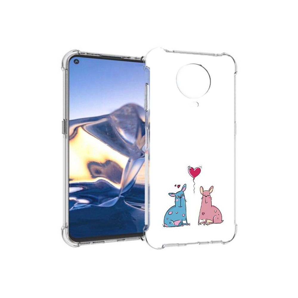 

Чехол MyPads Tocco для Nokia G10 Лама любовь (PT171673.98.102), Tocco