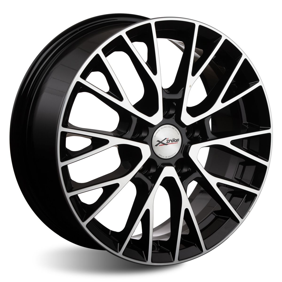 

Колесный диск XTrike X-135 6,5r16 5 114,3 Et45 D67,1 Bkm/Fp Xtrike 81061 алмаз черный