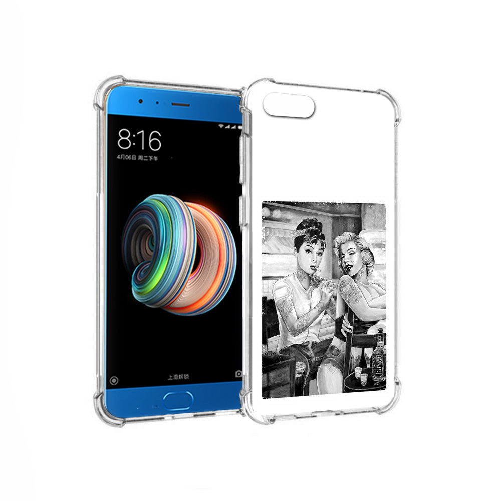 

Чехол MyPads Tocco для Xiaomi Mi Note 3 тату мастер (PT99401.307.637), Прозрачный, Tocco