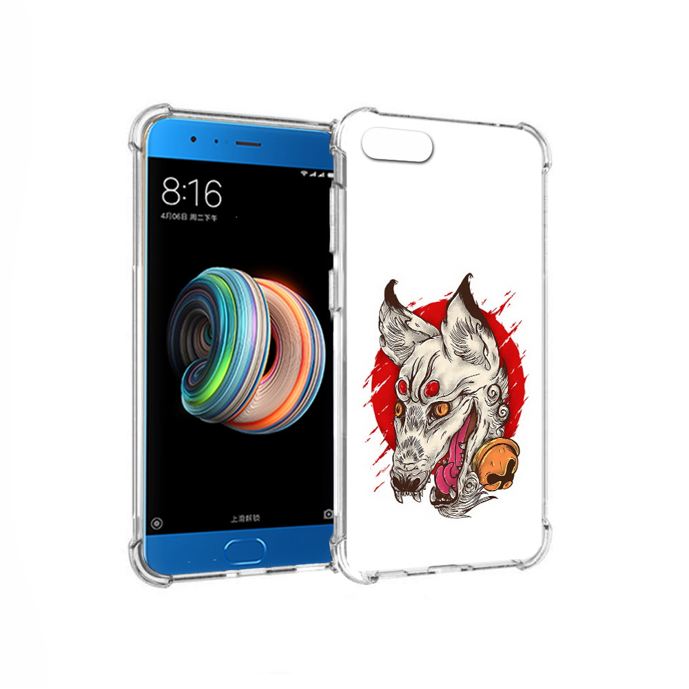 

Чехол MyPads Tocco для Xiaomi Mi Note 3 страшная собака (PT99401.307.627), Прозрачный, Tocco