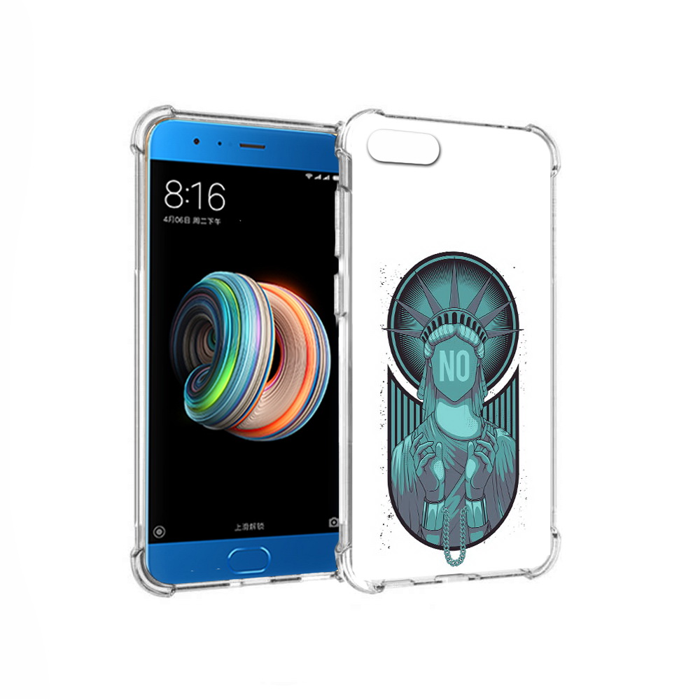 

Чехол MyPads Tocco для Xiaomi Mi Note 3 статуя свободы зеленый (PT99401.307.623), Прозрачный, Tocco