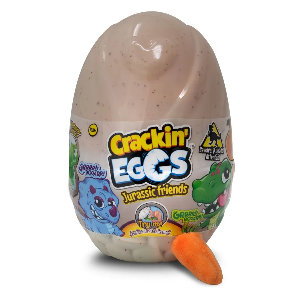 

Мягкая игрушка Crackin'Eggs Динозавр 12 см в яйце оранжевый SK014, SK014_SK014D2