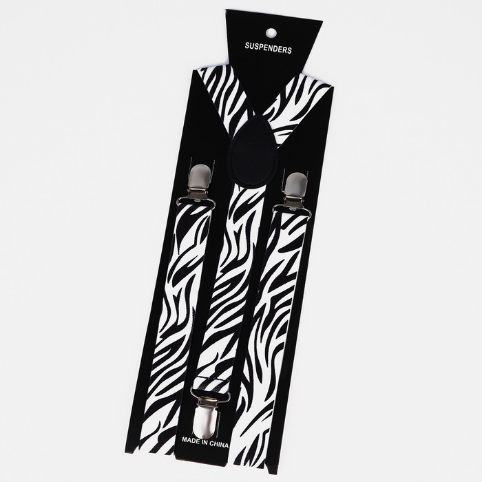 

Подтяжки женские NoBrand 9721709 белые/чёрные, Белый;черный, 9721709