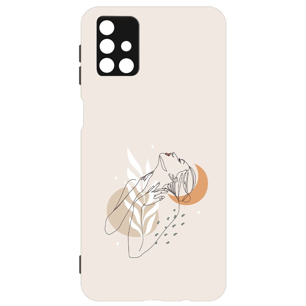 

Чехол-накладка Krutoff Soft Case Женственность для Samsung Galaxy M31s (M317) черный