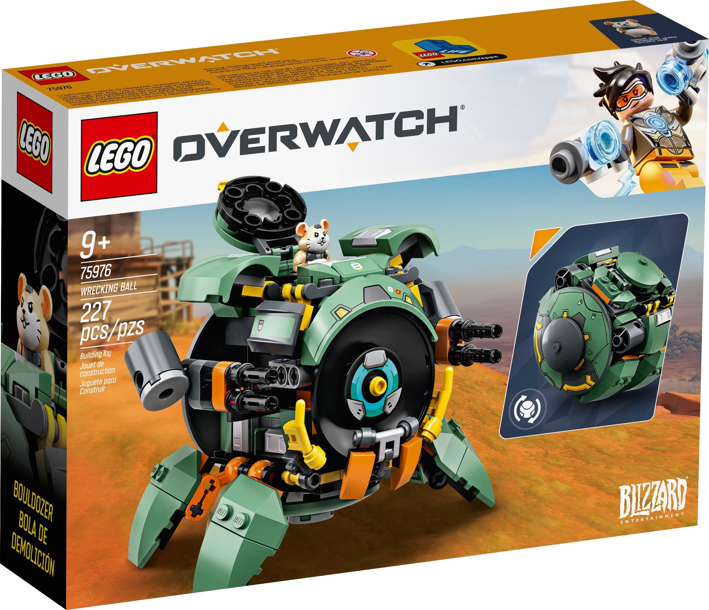 

Конструктор LEGO Overwatch 75976 Таран